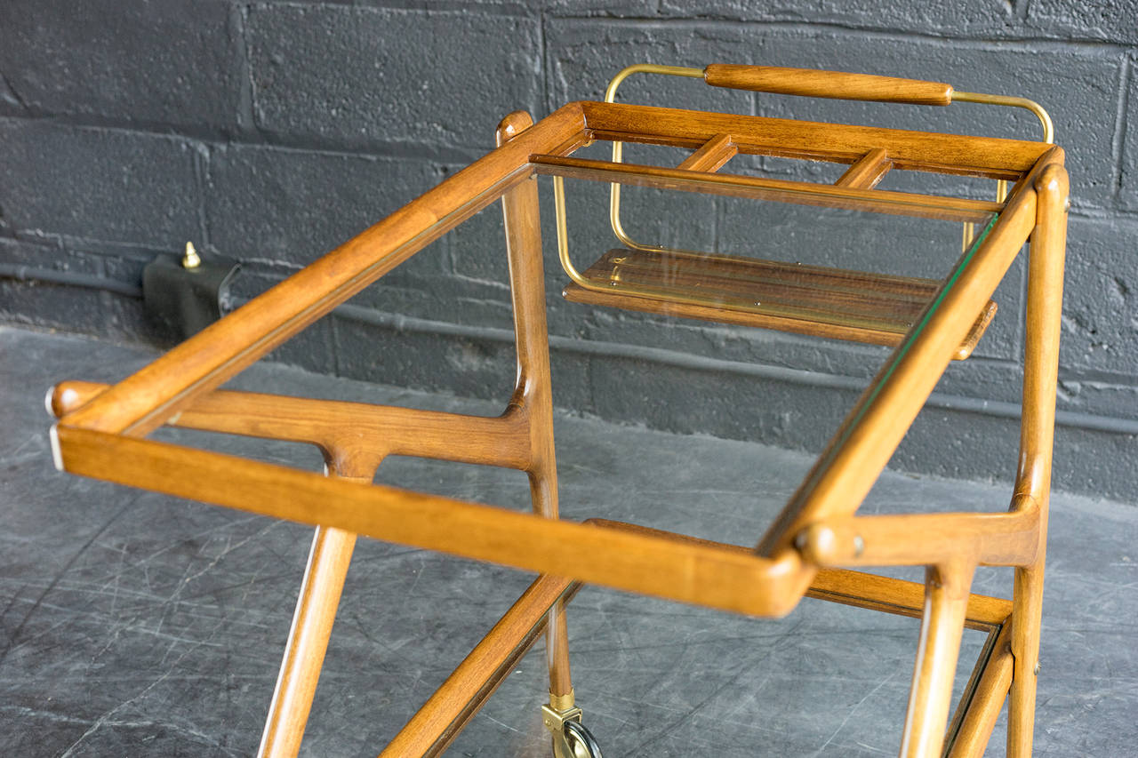 Rolling Bar Cart by Cesare Lacca 1