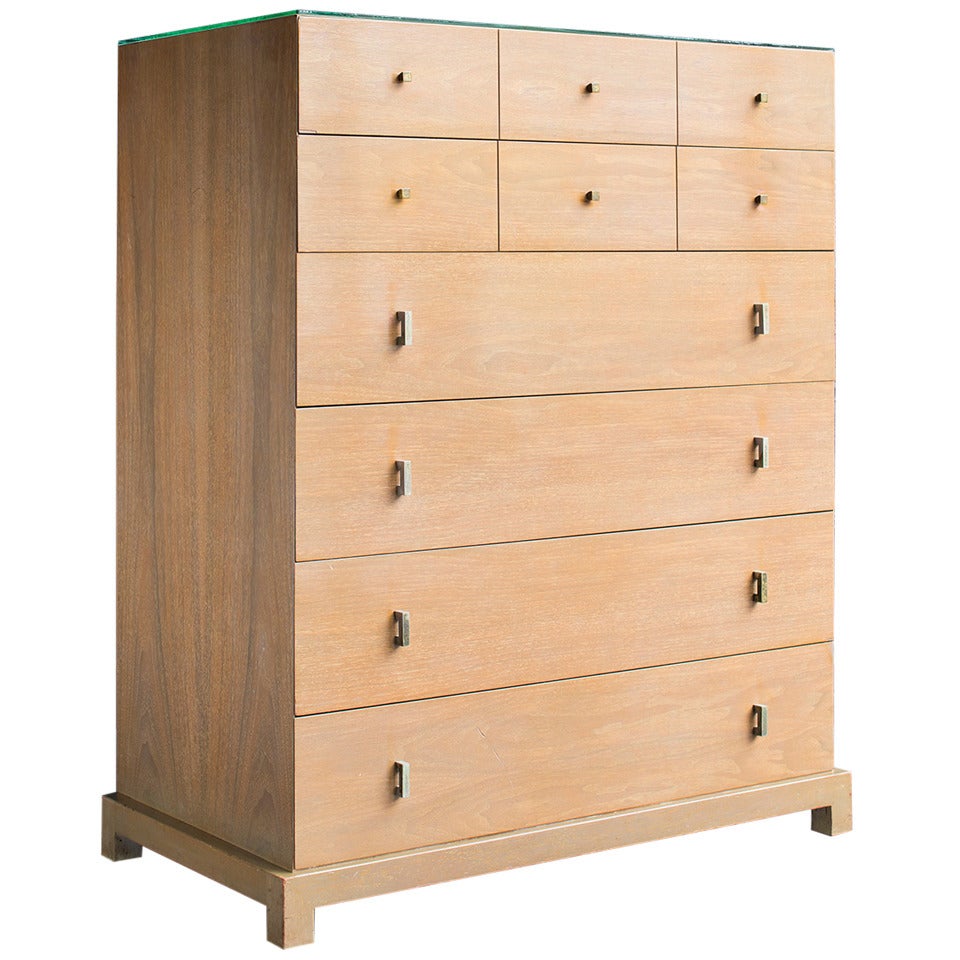 Cerused Walnut Dresser by Albert Furniture