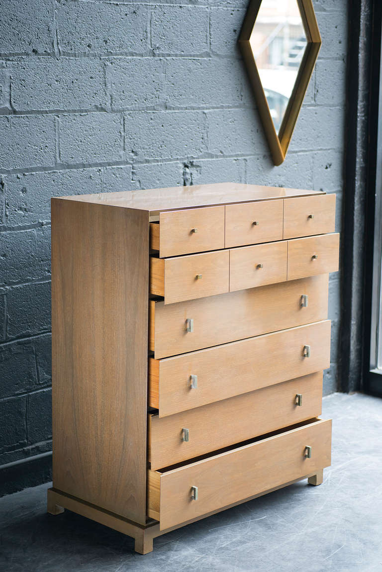 Modern Cerused Walnut Dresser by Albert Furniture