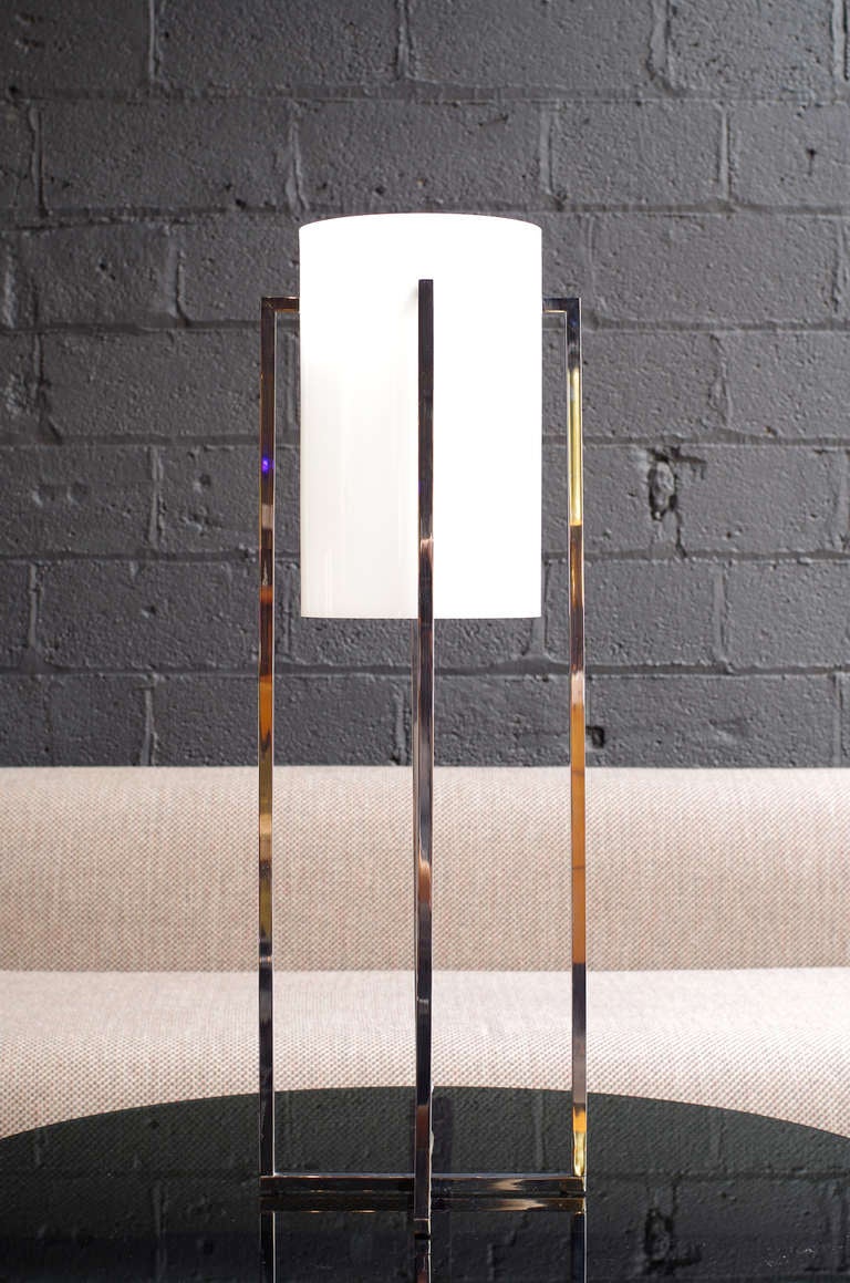 Robert Sonneman X-Base Cylinder Lamp