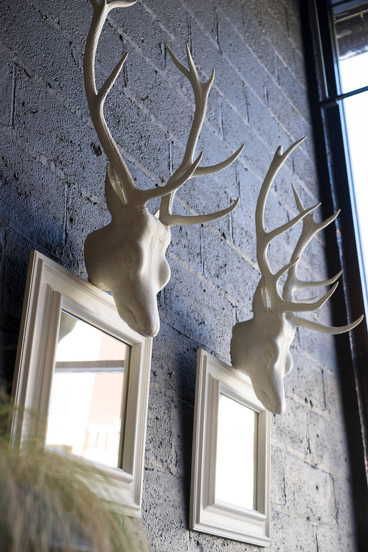 Stag Mirrors In Good Condition In Brooklyn, NY