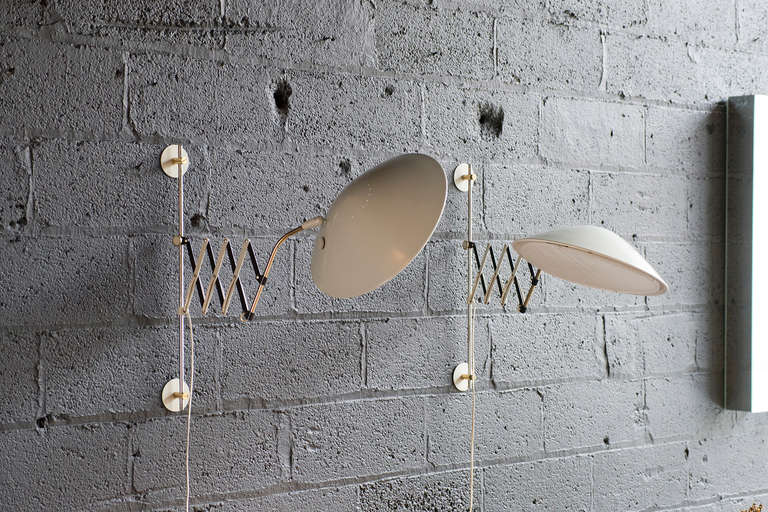 Articulated Sconces by Gerald Thurston for Lightolier 2