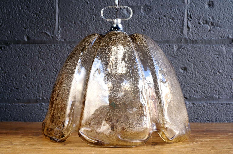 Kalmar Glass Tulip Pendant