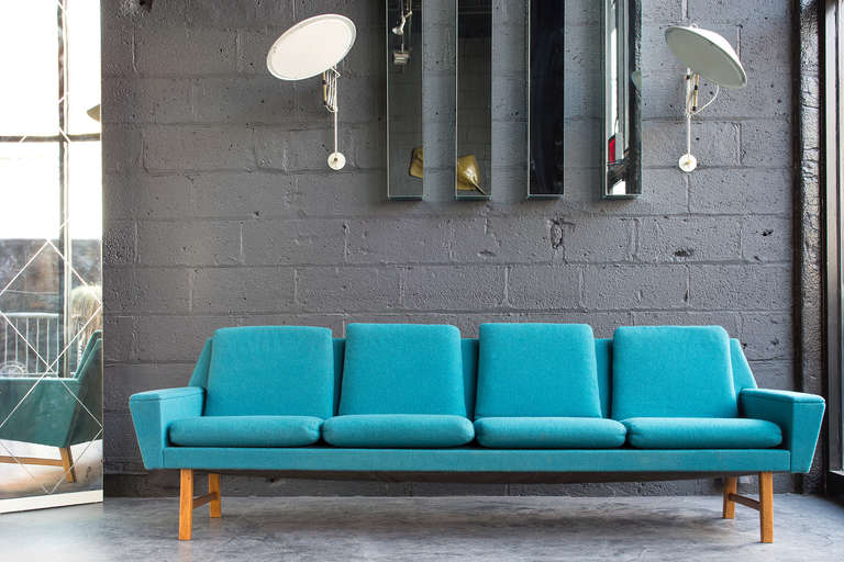 Scandinavian Modern Sofa In Good Condition In Brooklyn, NY
