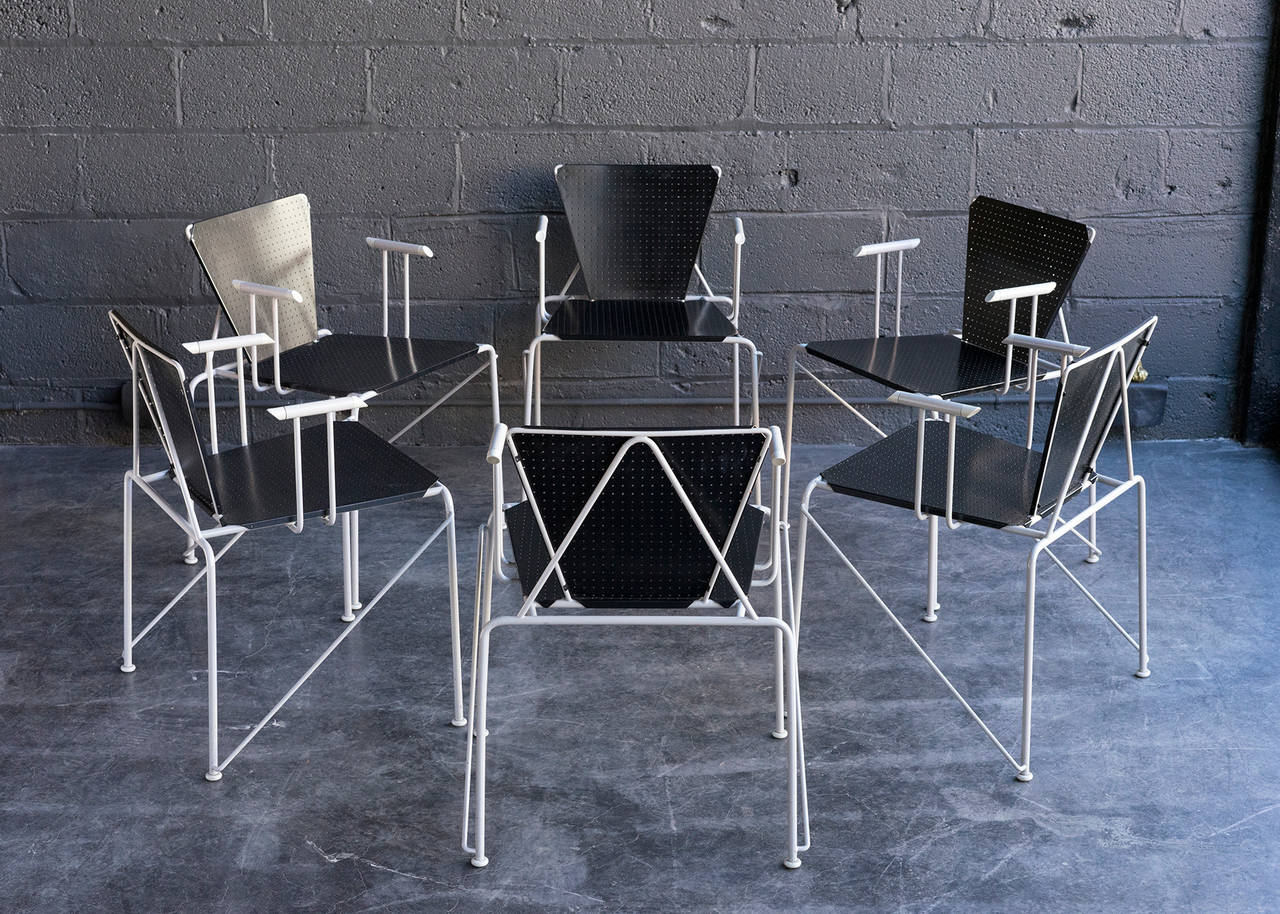 Italian Post Modern Bieffeplast Dining Chairs