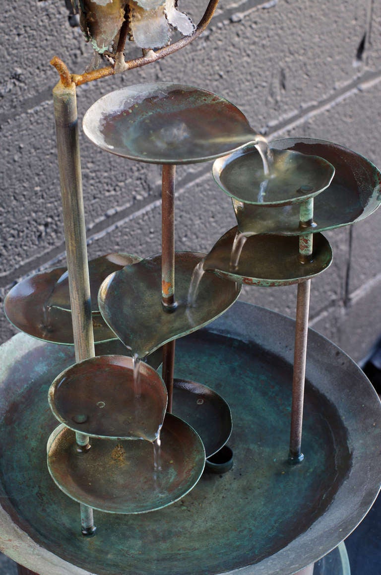 American Curtis Jere Owl Fountain