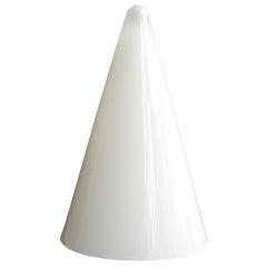 Glass Cone Lamp