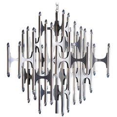 Fifty-Four-Light Chandelier by Sciolari for Lightolier