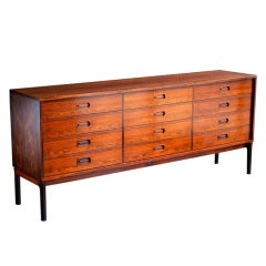 Danish Twelve Drawer Dresser