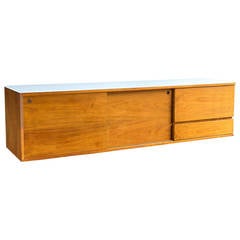 Wall-Mounted Credenza by Mel Smilow