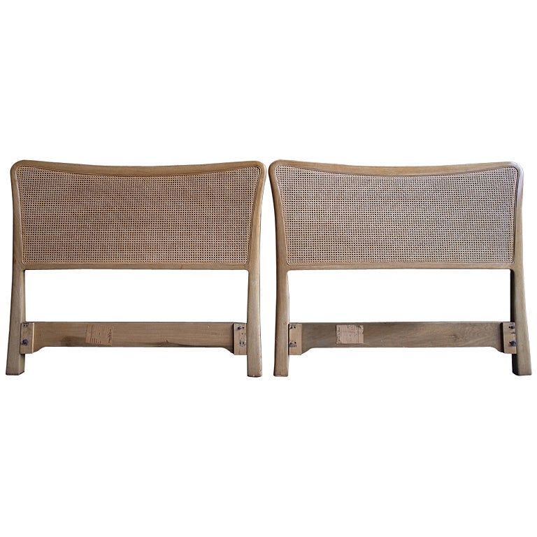 Pair of Edward Wormley Twin Headboards