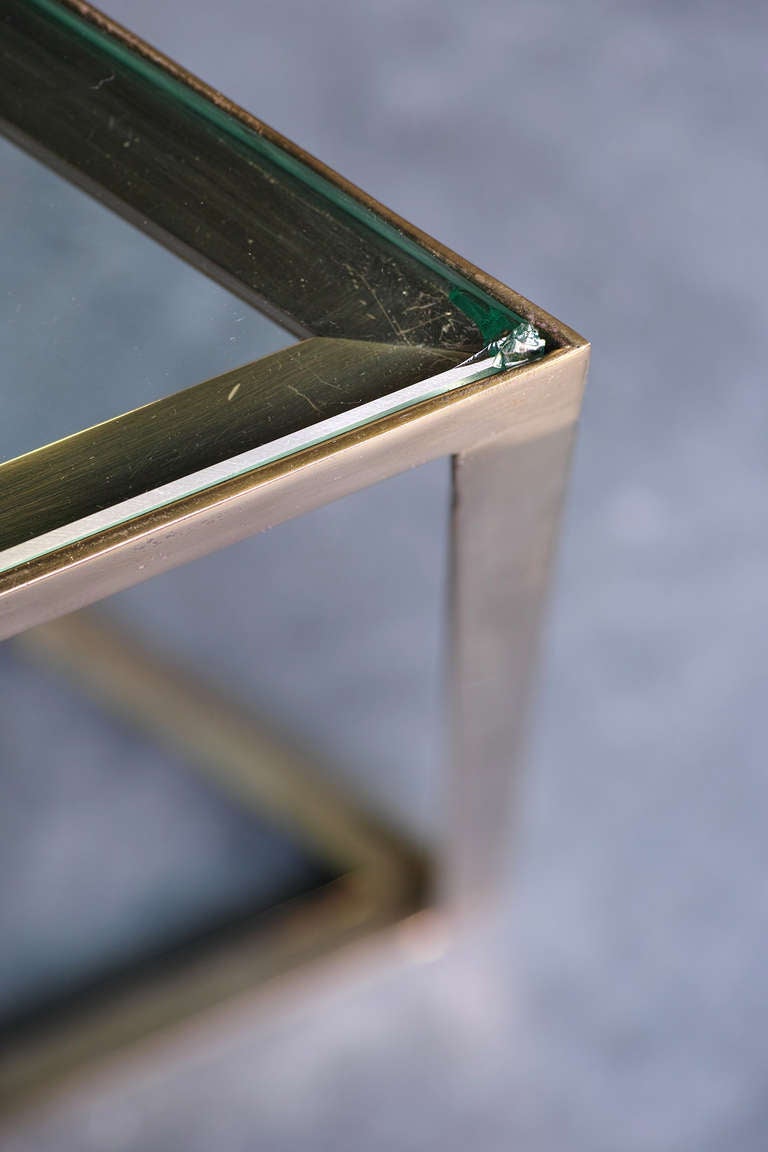 Triangular Side Table In Good Condition In Brooklyn, NY