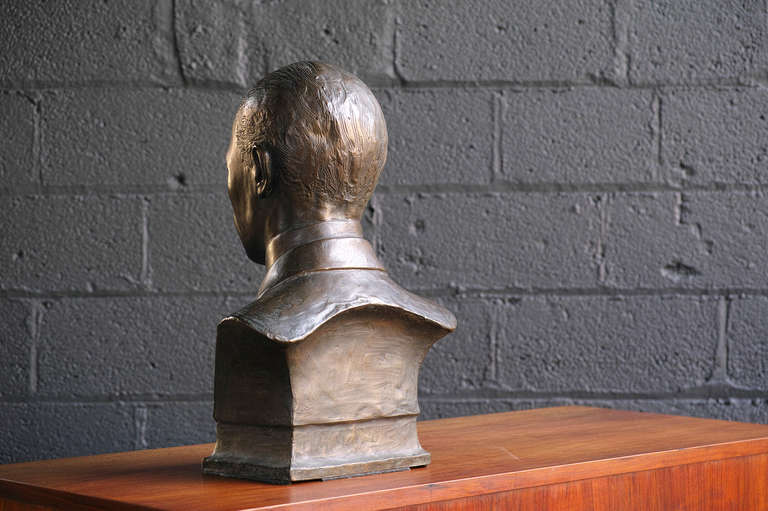 American Bronze Bust of Leonce Fuller