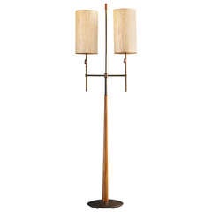 Tapered Two Arm Floor Lamp