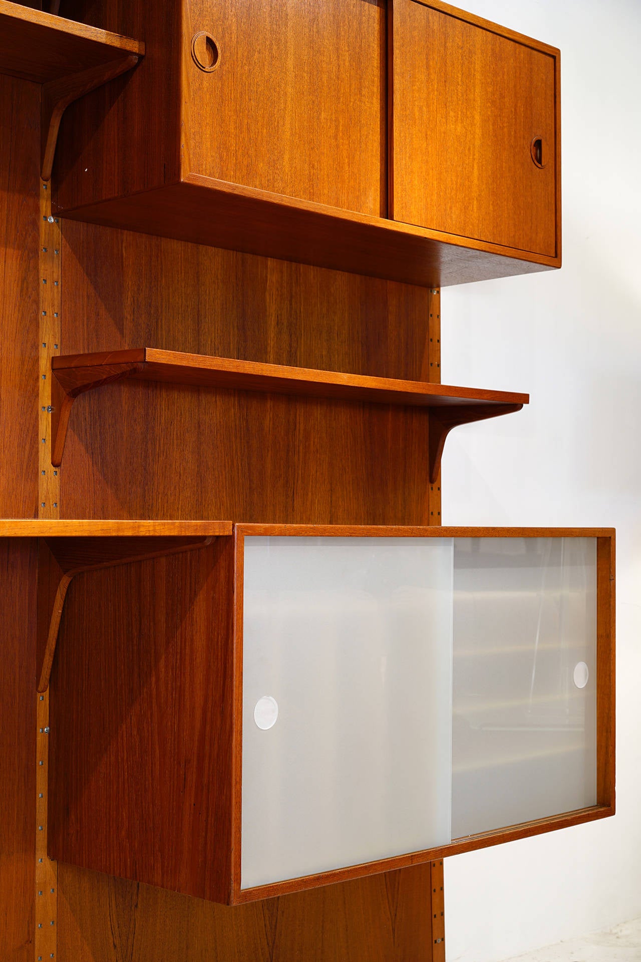 Mid-20th Century Danish Modern Wall Unit