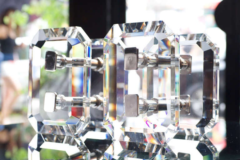 French Chanel Crystal Door Knobs