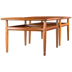 Teak End Tables by Grete Jalk