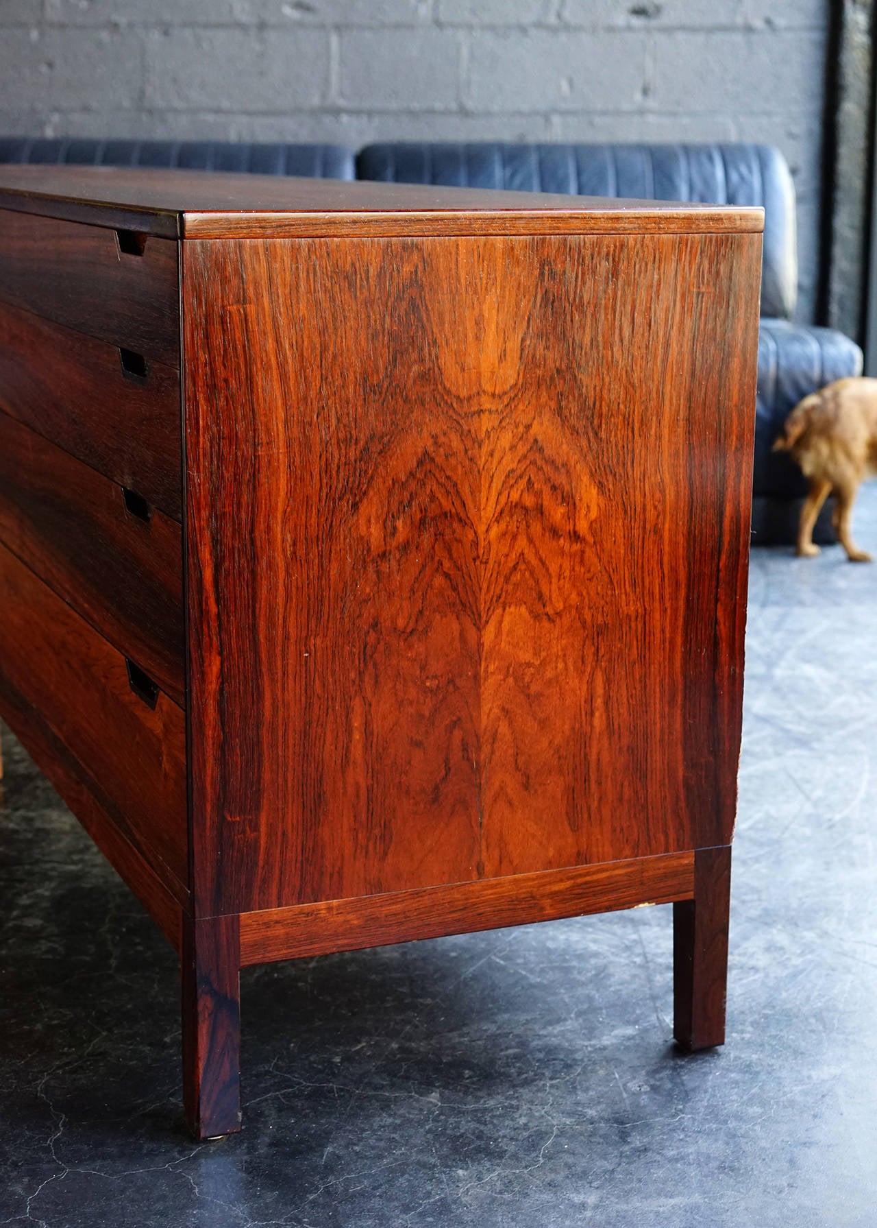 Rosewood Dresser by Svend Langkilde In Good Condition In Brooklyn, NY
