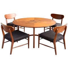 Low Dining Set Attributed to Adrian Pearsall
