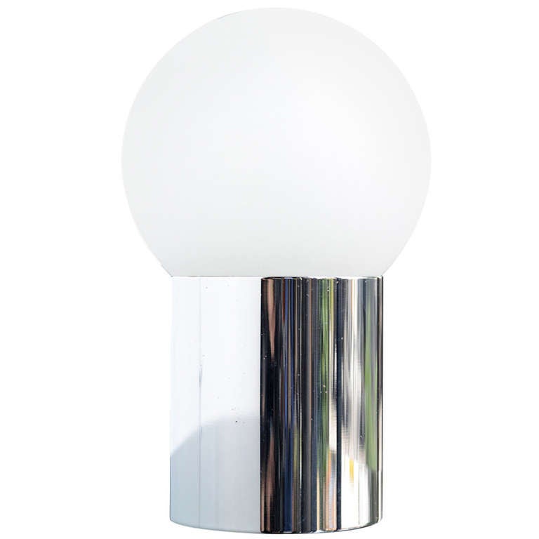 Sphere On Cylinder Accent Lamp At 1stdibs Sphere On Cylinder Accent Lamp For