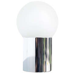 Sphere-on-Cylinder Accent Lamp