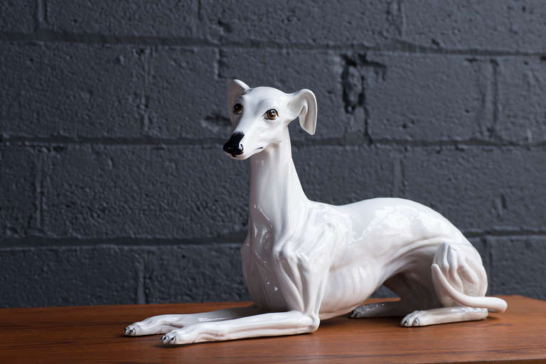 Italian Greyhound in Porcelain 2