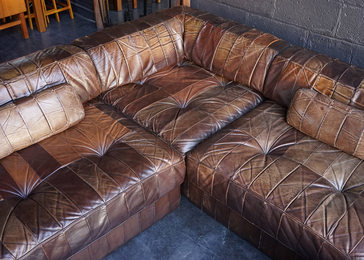 Leather De Sede Sectional Seating Group