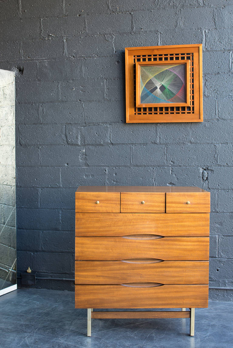 American of Martinsville Tall Dresser In Good Condition In Brooklyn, NY