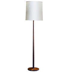 Swedish Modern Rosewood Floor Lamp