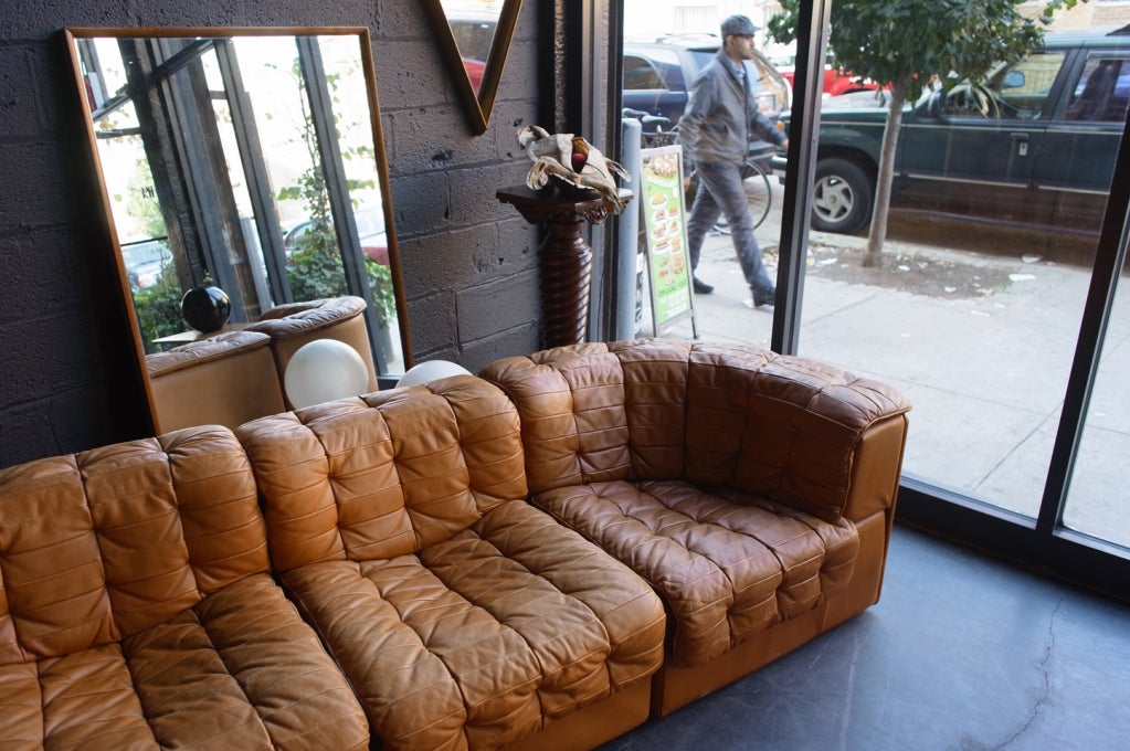 DeSede DS11 Leather Patchwork Modular Sofa 2