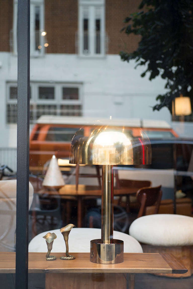 American Metal Mushroom Lamp by Laurel