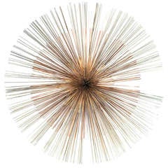Radiating Rod Wall Sculpture by Curtis Jere