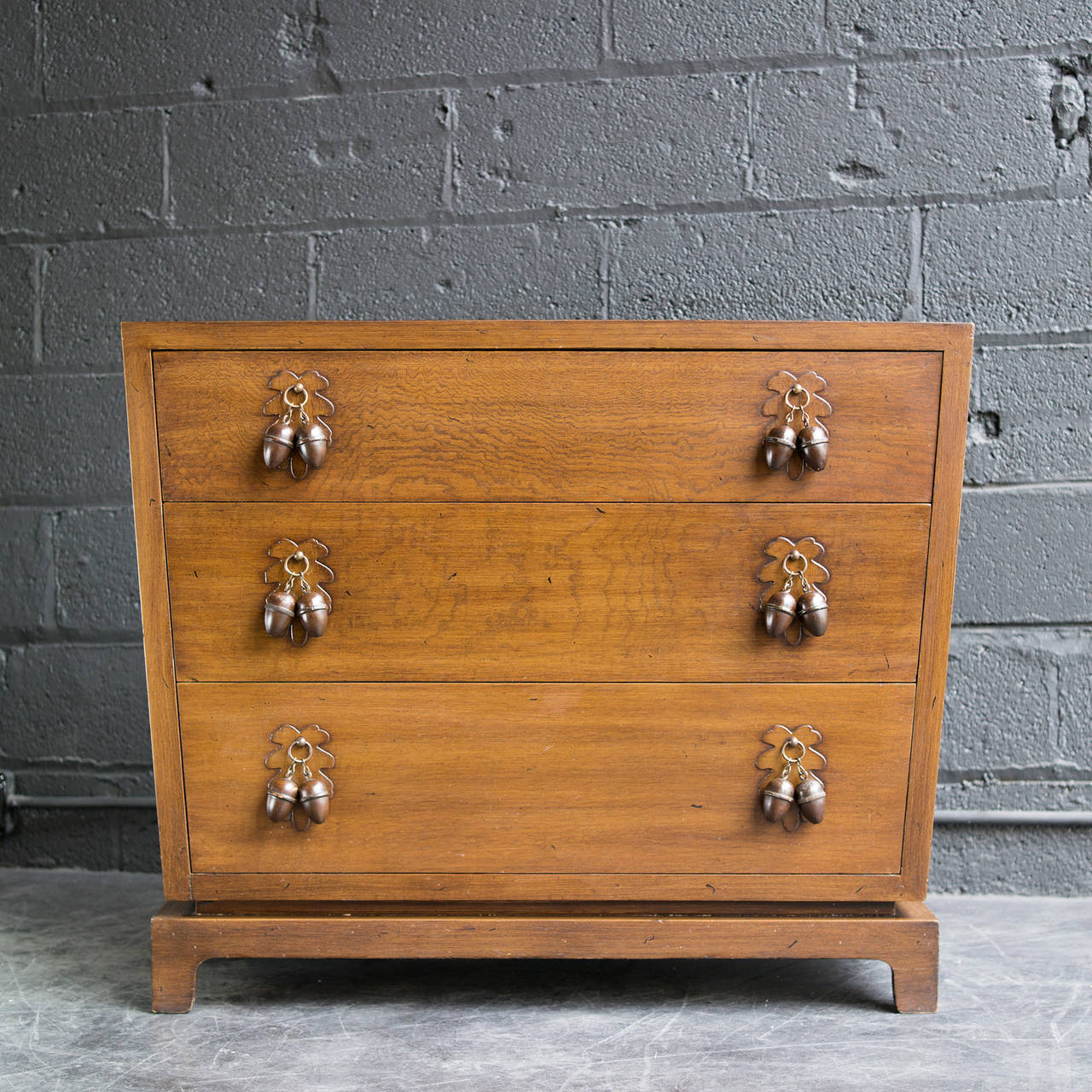 Wood Acorn Dresser by Johan Tapp