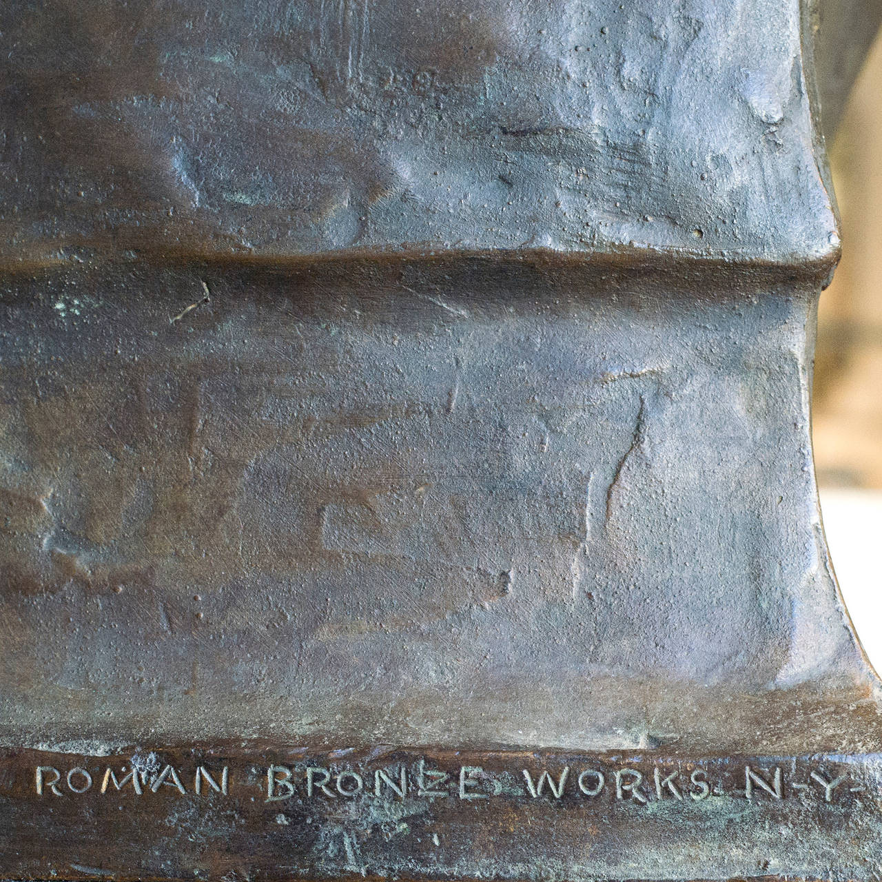 20th Century Bronze Bust of Leonce Fuller