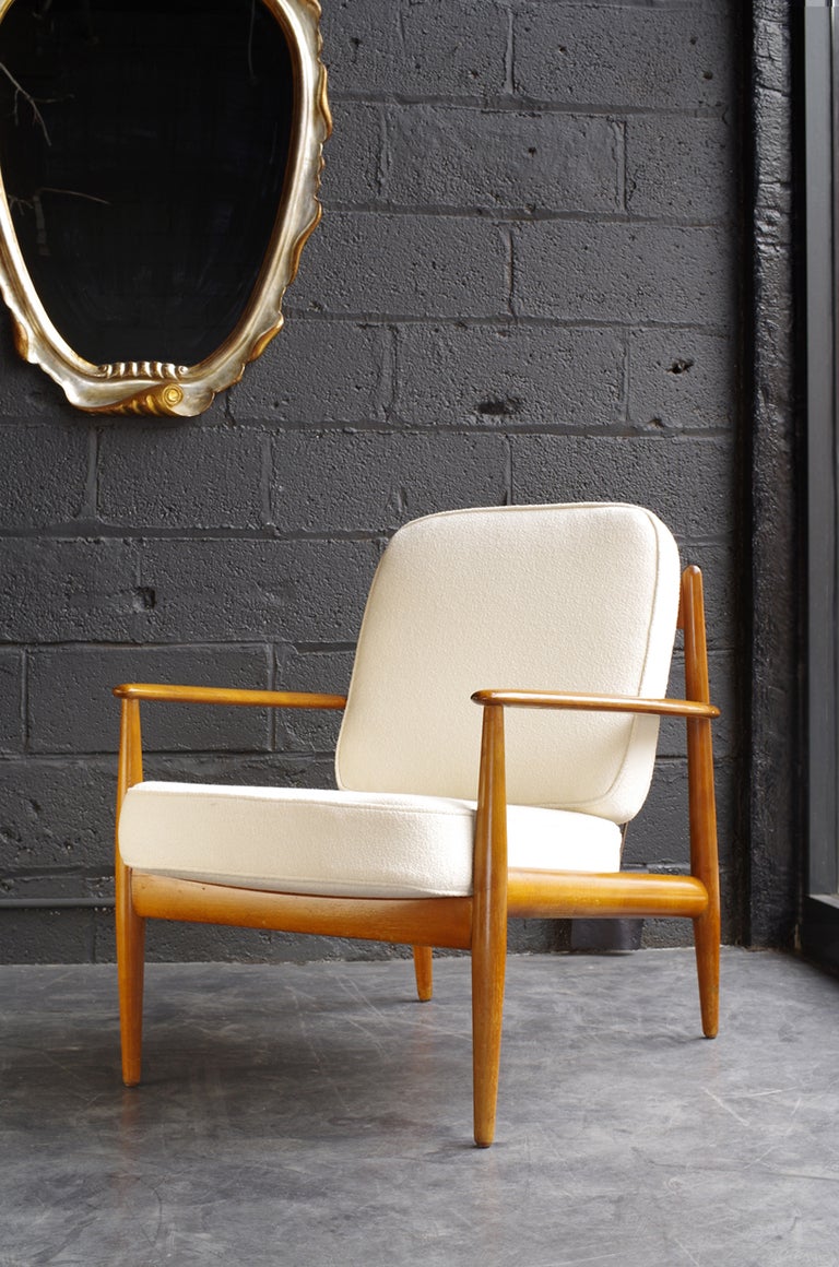Scandinavian Modern Grete Jalk Easy Chair #118