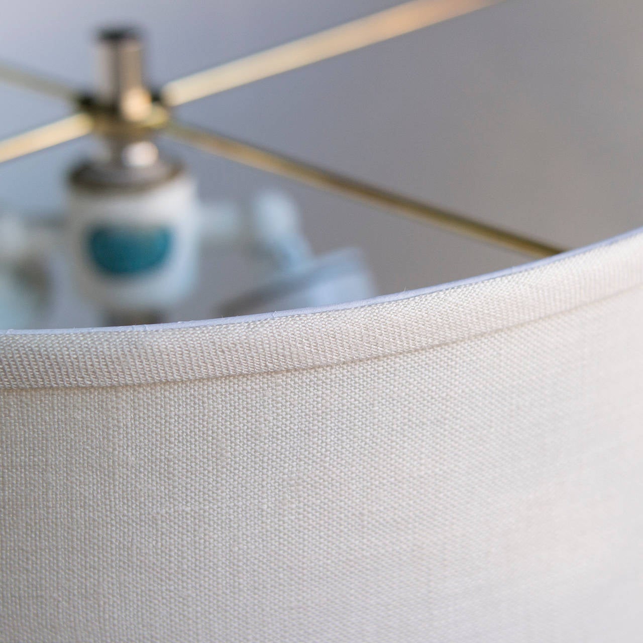 Chrome and Marble Lamp by Nessen 1