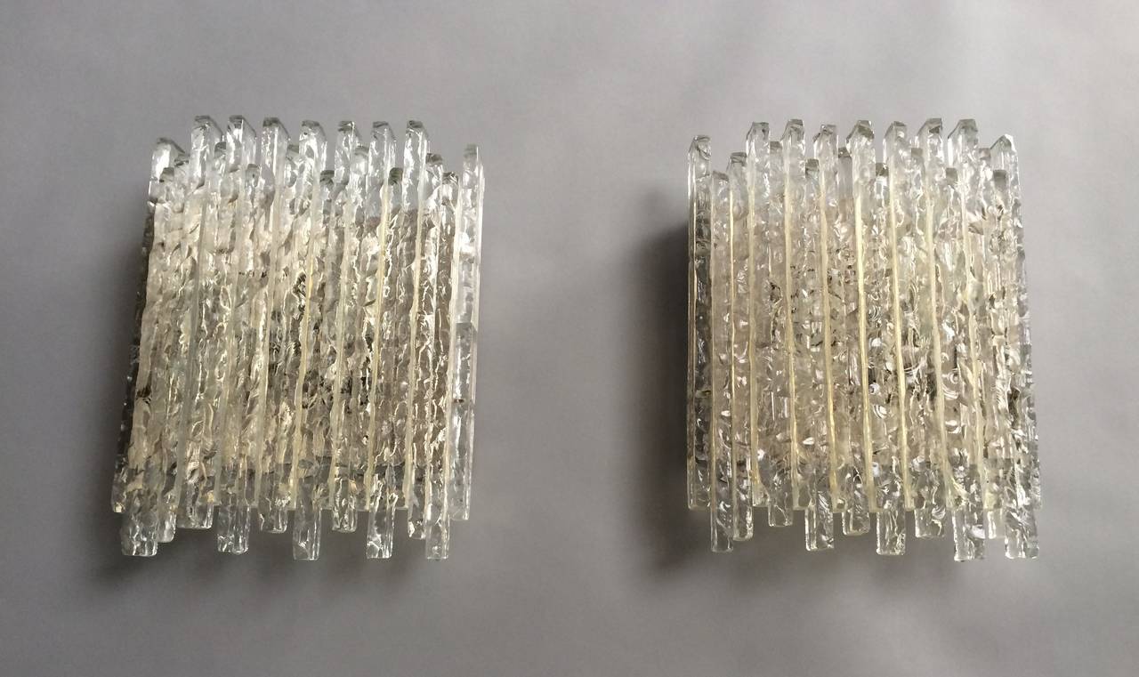 Pair of Poliarte 'Vesta' Sconces In Excellent Condition For Sale In Albany, NY