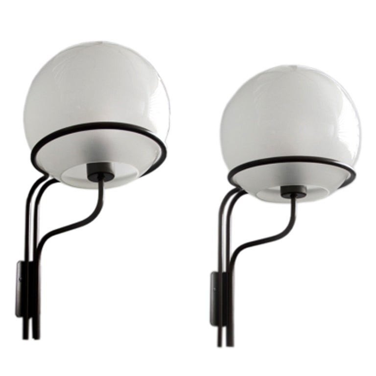 Pair of Sconces ‘Model #256’ by Ico Parisi for Arteluce