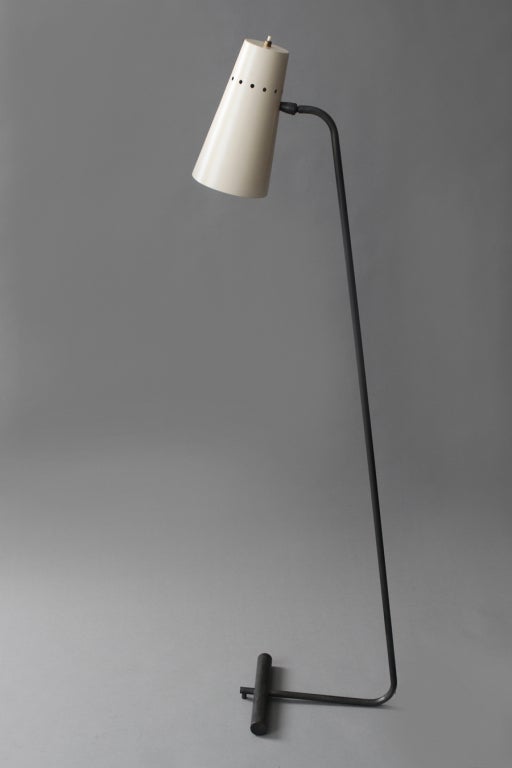 Rare Floor Lamp by Bernard Mathieu