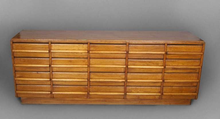 20th Century French Chest of Drawers in Oak For Sale