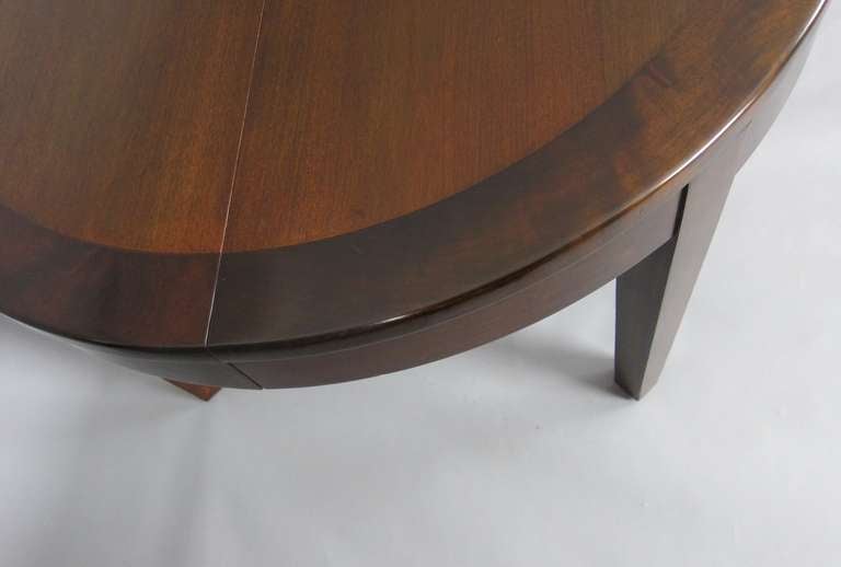 French Rare Circular Table by Francis Jourdain For Sale