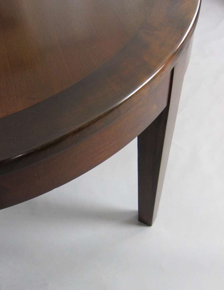 Rare Circular Table by Francis Jourdain In Good Condition For Sale In New York, NY