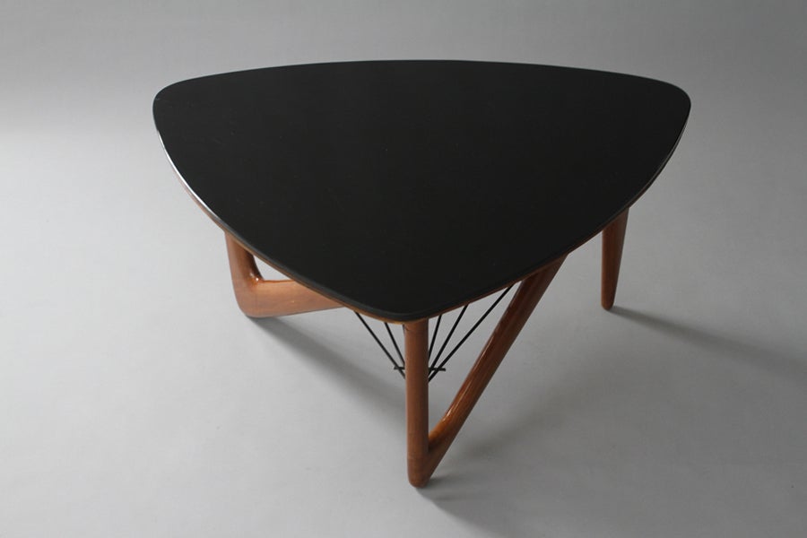Rare Louis Sognot Low Table In Good Condition In New York, NY