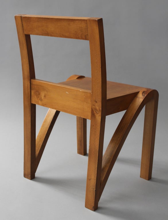 Cinq chaises d'appoint italiennes Bon état - En vente à Albany, NY