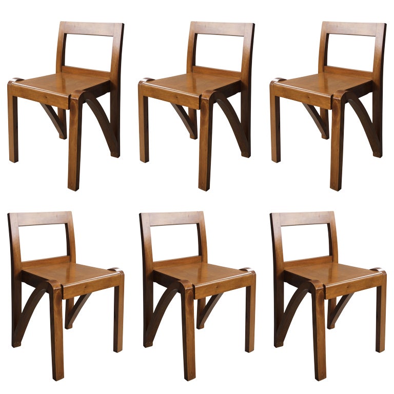 Four Italian Side Chairs