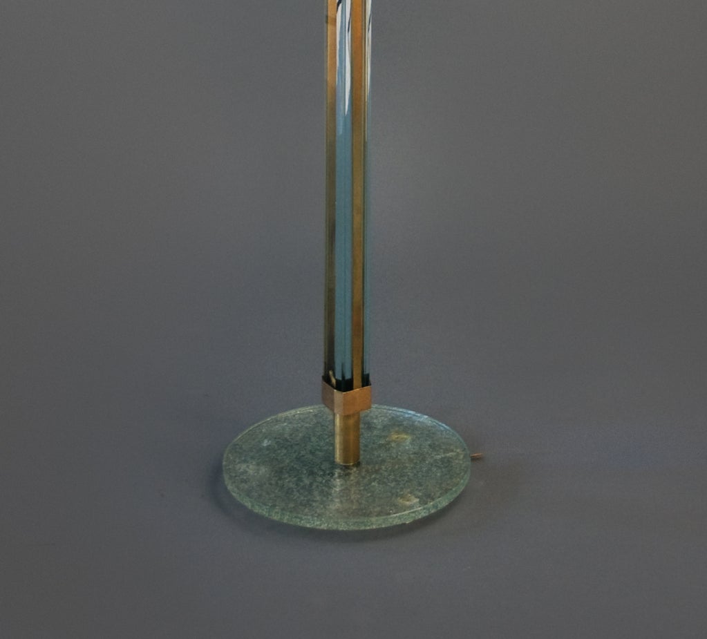 Standing Lamp Attributed to Pietro Chiesa for Fontana Arte In Fair Condition For Sale In New York, NY