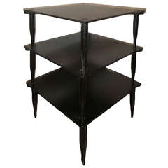 Triptych of Tables designed by Vico Magistretti