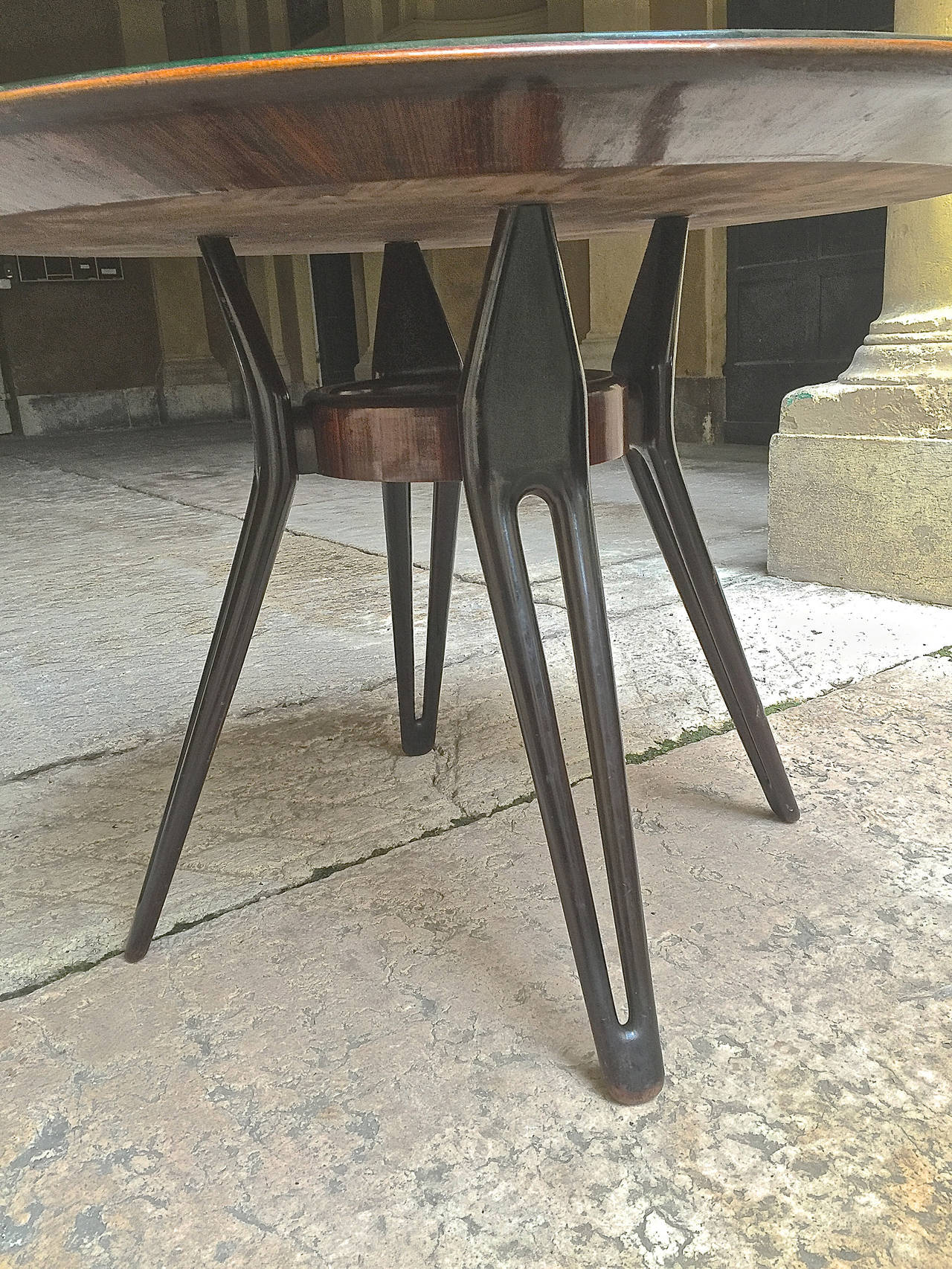 Italian Splendid Table Designed Attributed to Vito Latis