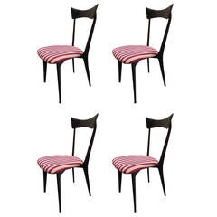 Four Chairs Designed by Ico Parisi
