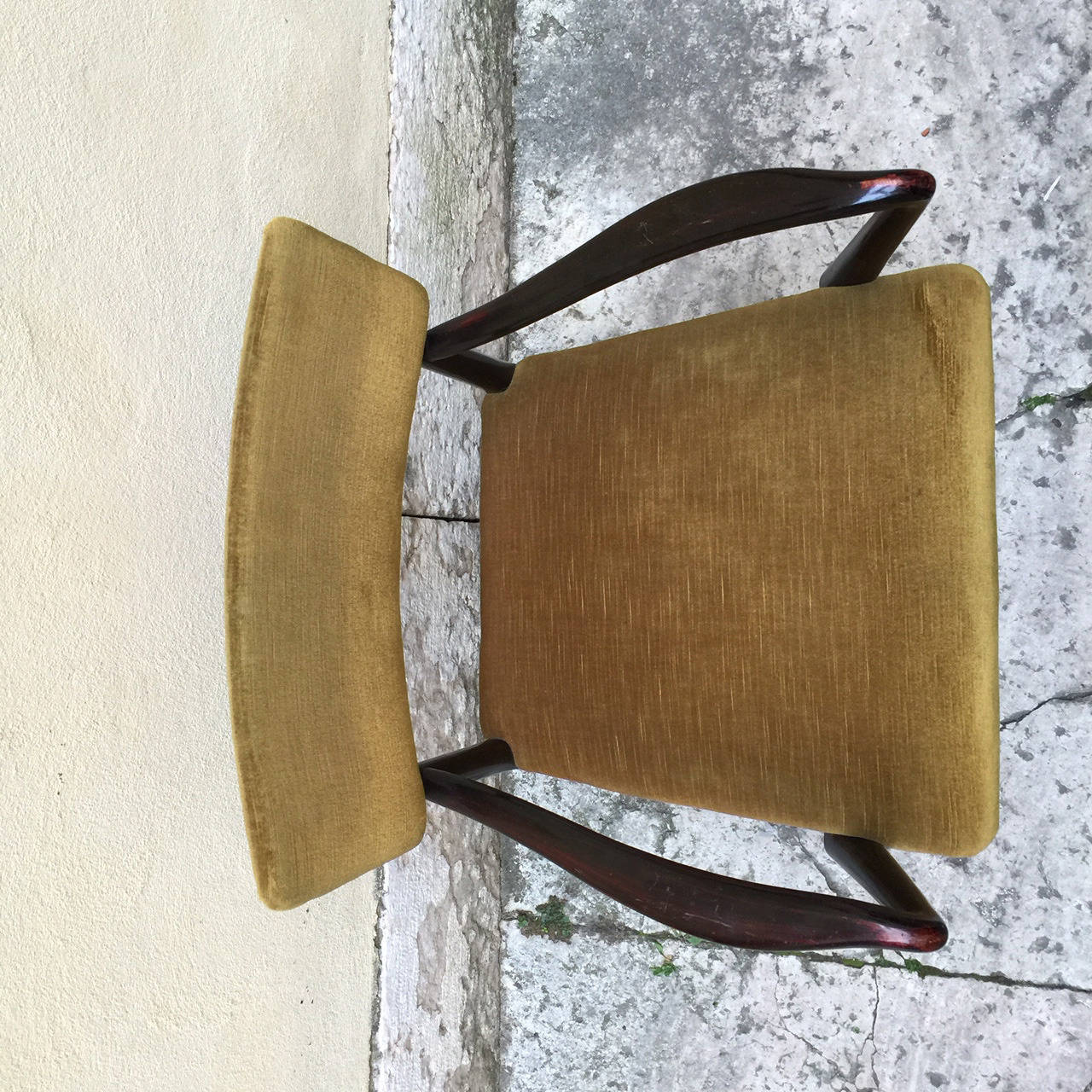 Four Beautiful Armchairs Designed by Carlo Enrico Rava, 1948